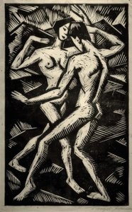 Casal dançando de Dorothea Mätzel Johannsen