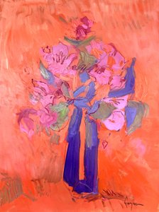 Ramos de flores em rosa vibrante de Dorothy Fagan