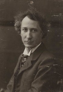 Retrato do pianista e compositor Emil von Sauer 1862-1942, c. 1905. de Dortmund . Photo studio Neuhaus