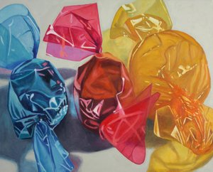 Tríade, 2022 (óleo sobre tela) de Douglas Newton