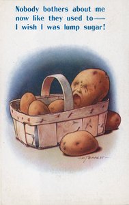 Batatas (litografia a cores)