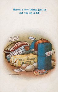 Rações de guerra (litografia a cores)