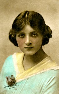 Gladys Cooper 1888-1971, atriz inglesa, início do século XX.