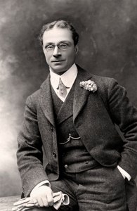 Huntley Wright 1869-1941, ator inglês, início do século XX.