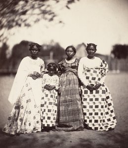 Femmes Betsimisaraka, Madagascar, 1863.