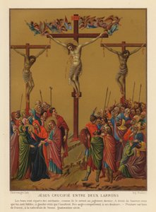 Crucificação de Jesus Cristo (chromolitho)