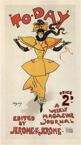 Journal To-Day, editado por Jerome K. Jerome Poster, 1895