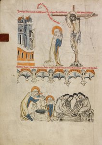 A Bênção de Cristo, Santa Edwiges; Santa Edwiges lavando o rosto do neto de Duke Ludwig I of Liegnitz