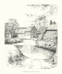 Em Charlton, perto de Hitchin (litografia) de Duncan Moul