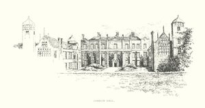 Cobham Hall (litografia) de Duncan Moul