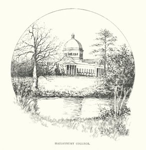 Haileybury College (litografia) de Duncan Moul