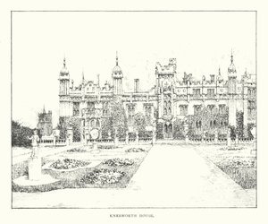Knebworth House (litografia) de Duncan Moul
