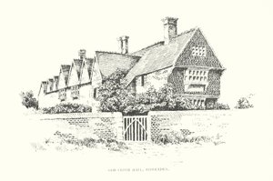 Old Cloth Hall, Biddenden (litografia) de Duncan Moul