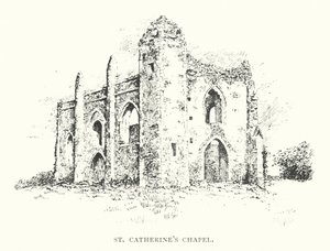 Capela de Santa Catarina (litografia) de Duncan Moul