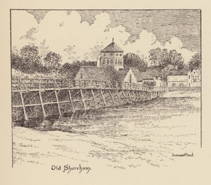 Sussex: Old Shoreham (litografia) de Duncan Moul