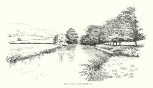 The Mole, perto de Dorking (litografia) de Duncan Moul