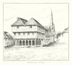 The Moot Hall, Thaxted (litografia) de Duncan Moul