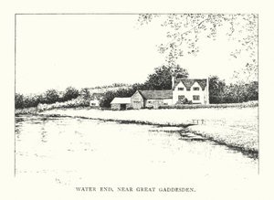 Water End, perto de Great Gaddesden (litografia) de Duncan Moul
