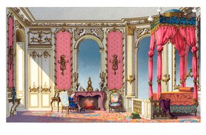 Um quarto para dormir, 1885 de Durin