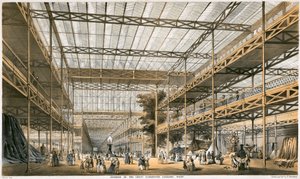 Grande Exposição, Crystal Palace, Hyde Park, Londres, 1851 de Durond