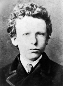 Vincent Van Gogh, cerca de 13 anos de idade (foto a p/b)
