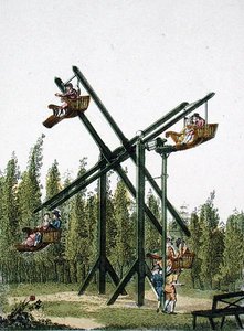 Uma roda gigante, da 