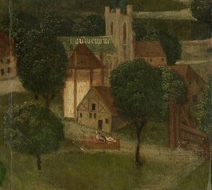 Berço de Beatrix, o Rico, do Dilúvio do Dia de Santa Isabel de Dutch School