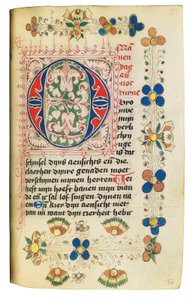 Livro de horas e livro de orações em holandês, Baixa Renânia, Emmerich, Cleves, c.1480 de Dutch School