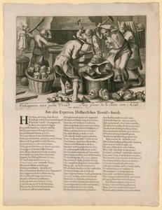 Ceforgeron myn goede vrind. Caricatura sobre a sucessão ao trono inglês, 1688-89 de Dutch School