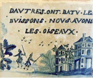 Telha de Delft, c.1700-1900 (cerâmica) de Dutch School