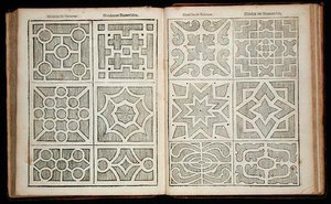 Desenhos para parterres, de 