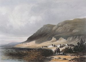 El-Mejdel (Magdala) gravada por Jean Jacottet (1806-c.1843);