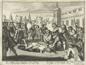 Execução do Duque de Monmouth, 15 de julho de 1685 de Dutch School