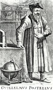 Guillaume Postellus, do século 17 de Dutch School
