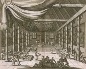 Palácio Imperial, Pequim, 1670 de Dutch School