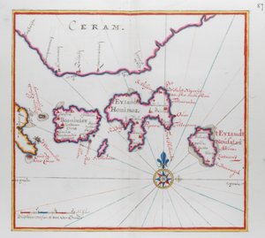 Ilha de Ceram (Seram), Indonésia. de Dutch School