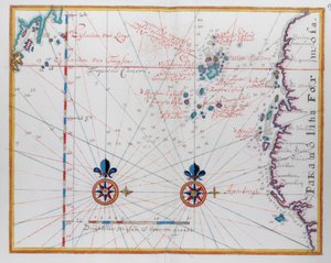 Mapa de Formosa (Taiwan) de Dutch School
