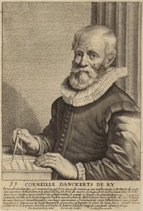 Retrato de Cornelis Danckerts de Ry de Dutch School