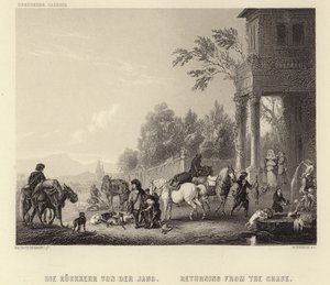 Retornando da perseguição de Dutch School