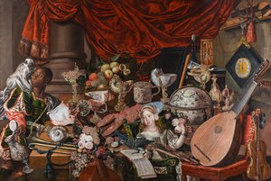 A coleção de Yarmouth, c.1665 de Dutch School