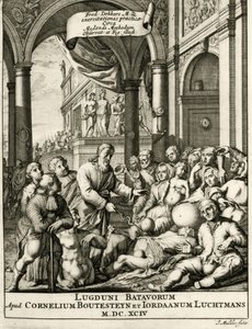 Um índice do método de cura prática por Frederic Dekkers, 1694 de Dutch School