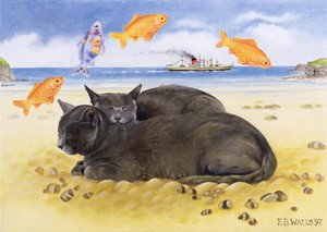 Fish Dreams, 1997 (acrílico sobre tela)