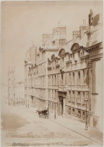 A antiga Sorbonne, Paris de E. A. Cabanié