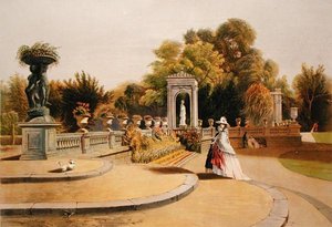The Terrace, Trentham Hall Gardens, de 