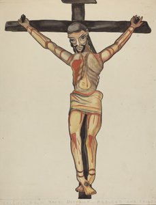 Crucifixo, da vizinhança de Taos, 19351942.
