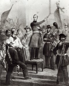 Alphonse de Lamartine na Câmara Municipal de E. Charpentier