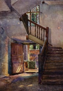 Eton: Interior da velha Brewhouse (cor litho)