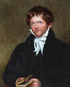 Retrato do reverendo Joseph Wolff (óleo sobre tela) de E. Fancourt