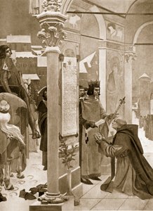 Saint Louis, ilustração de "História das Nações de Hutchinson", 1915 de E. Fiorillo
