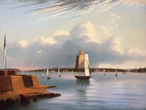 Porto de Baltimore, 1852 de E. G. Coates